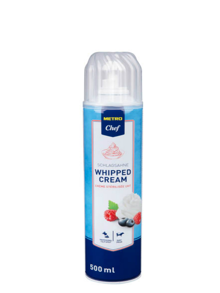 METRO Chef Šľahačka v spreji 35 % živoč. chlad. 500 g