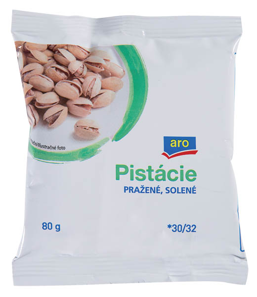 aro Pistácie pražené solené 12 x 80 g