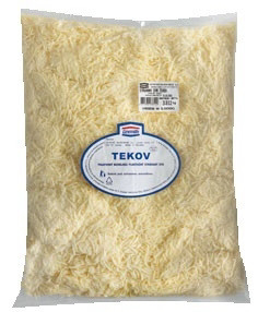 LEVMILK Tekovský strúhaný syr neúdený a údený chlad. váž. cca 3 kg