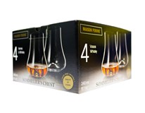 Poháre na whisky Sommeliers Chest 240 ml 4ks