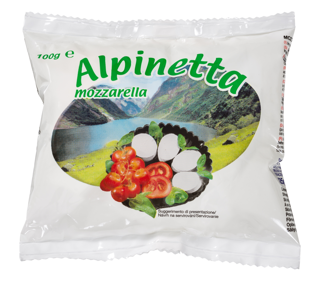 JÄGER Alpinetta Mozzarella v náleve chlad. 4 x 100 g