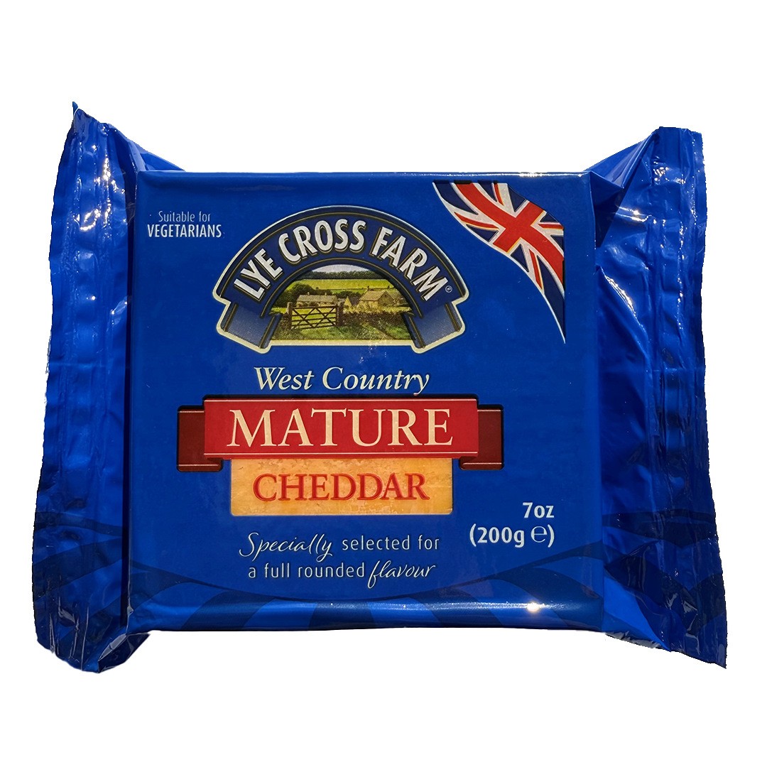 MATURE Coloured Cheddar syr chlad. 200 g
