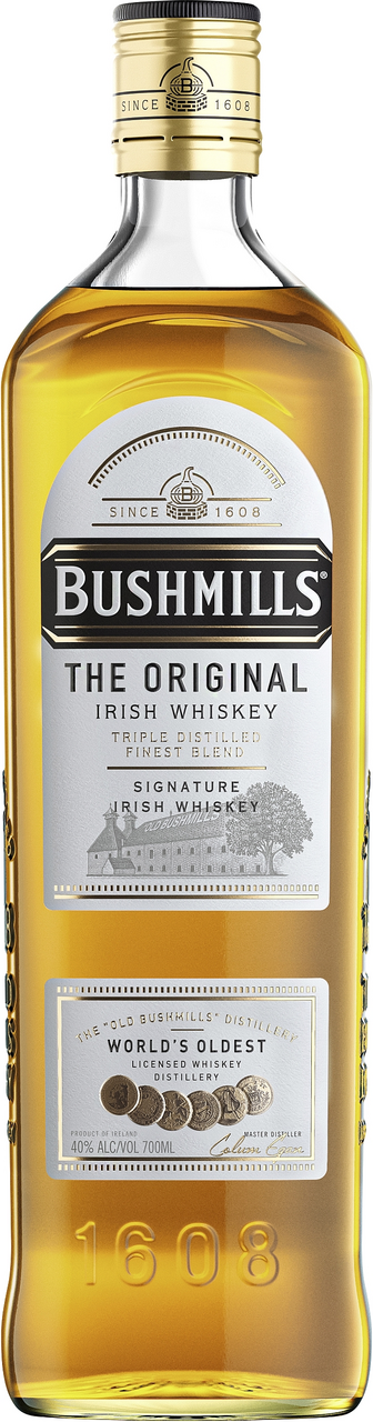 BUSHMILLS Irish whisky 40% 700 ml