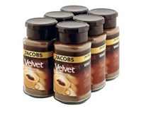 JACOBS Velvet káva instantná 6 x 100 g