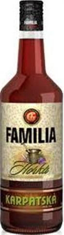Familia GAS Karpatská horká 23% 1 l