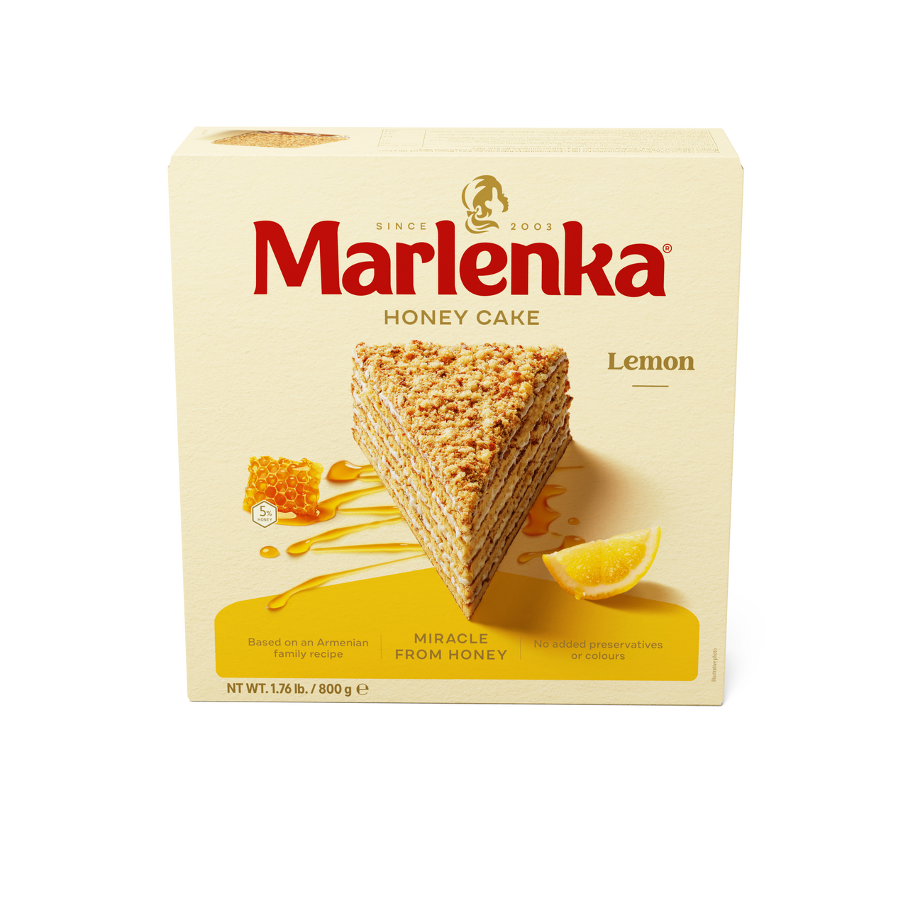 MARLENKA Torta citrónová 800 g