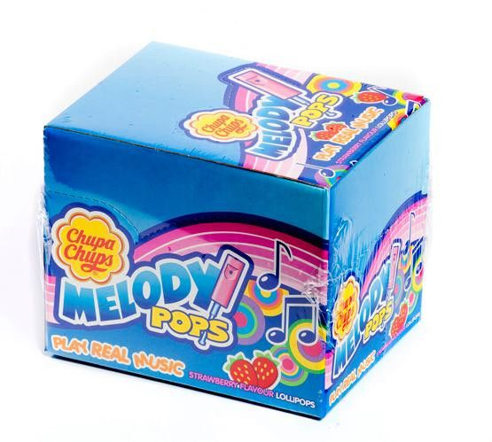 Chupa Chups Melody pops lízanky 48 x 15 g