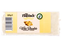 Mr. Flap Jack biela čokoláda tyčinka 1x120 g