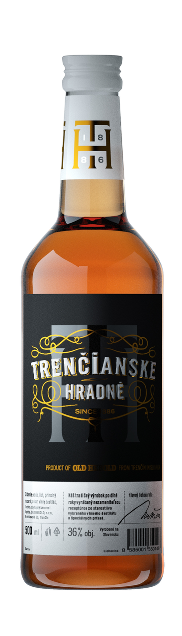 Old Herold Trenčianske hradné 36% 500 ml