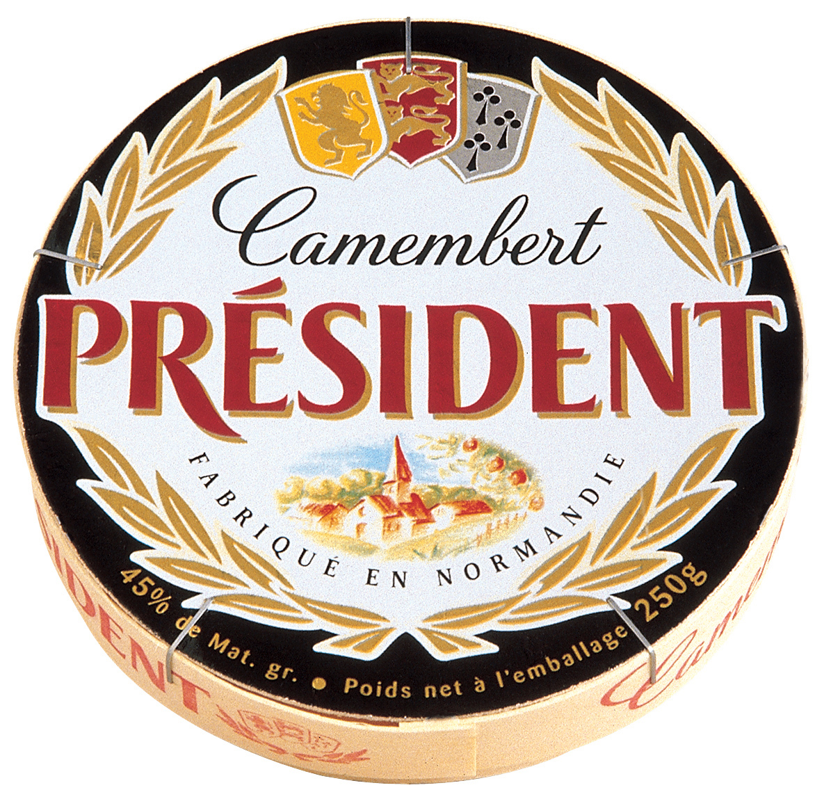 PRÉSIDENT Camembert syr s bielou plesňou chlad. 250 g
