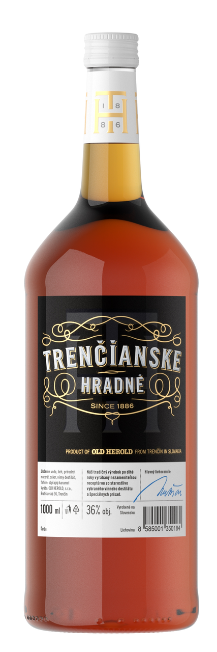 Old Herold Trenčianske hradné 36% 1 l