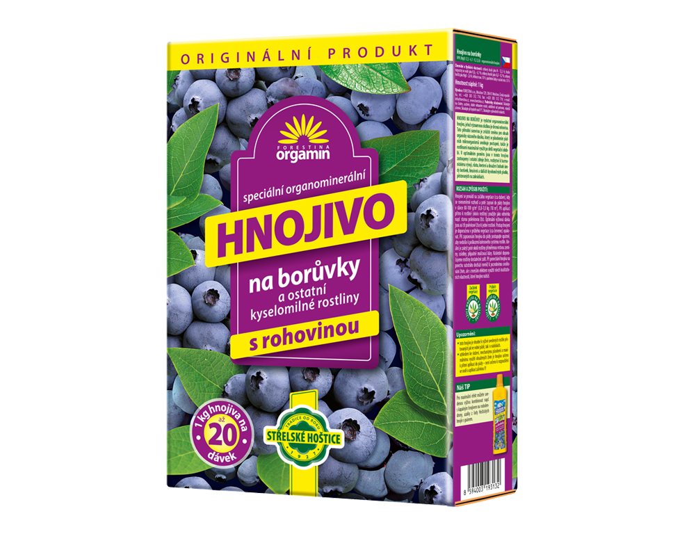 NOHEL-GARDEN Hnojivo na čučoriedky 1kg Biomin 1ks