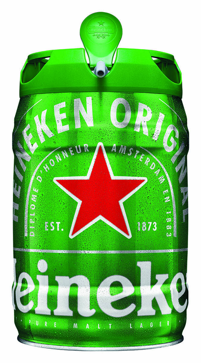Heineken pivo 5 l KEG