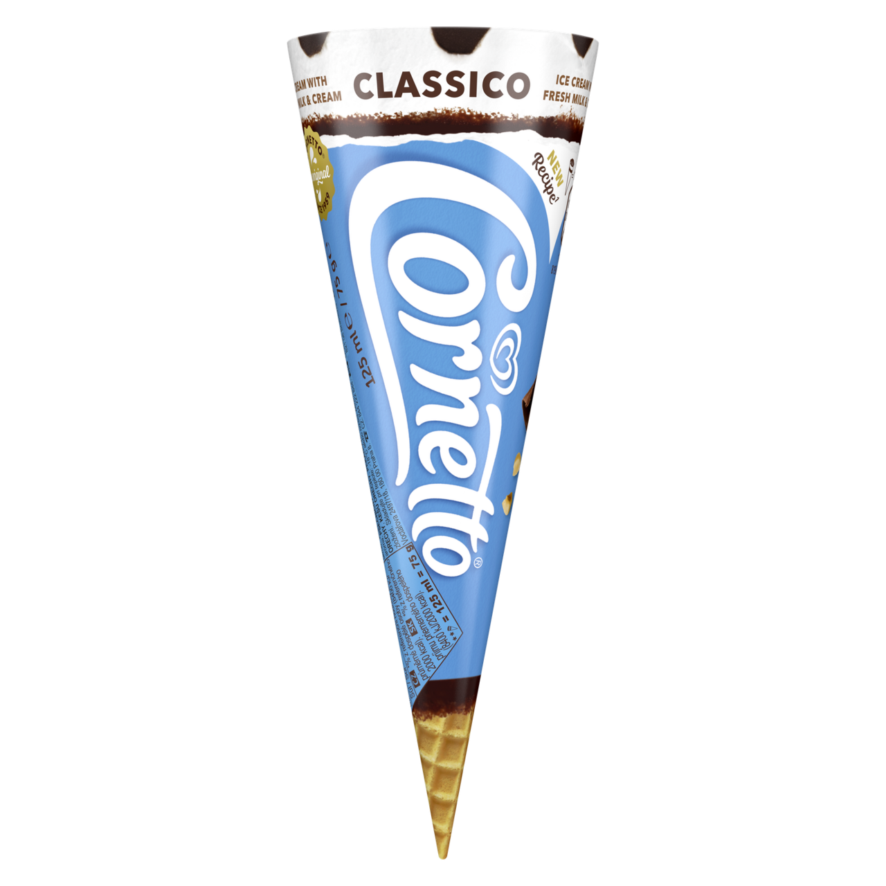 ALGIDA Cornetto Classico nanuk mraz. 24 x 125 ml
