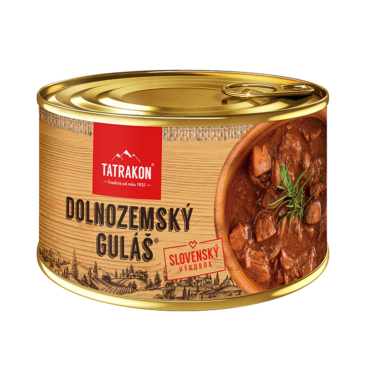 TATRAKON Dolnozemský guláš 8 x 400 g