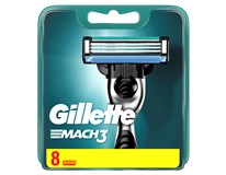 Gillette Mach 3 náhradné hlavice 1x8 ks