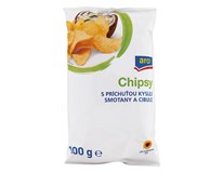 ARO Chipsy kyslá smotana a cibuľa 1x100 g