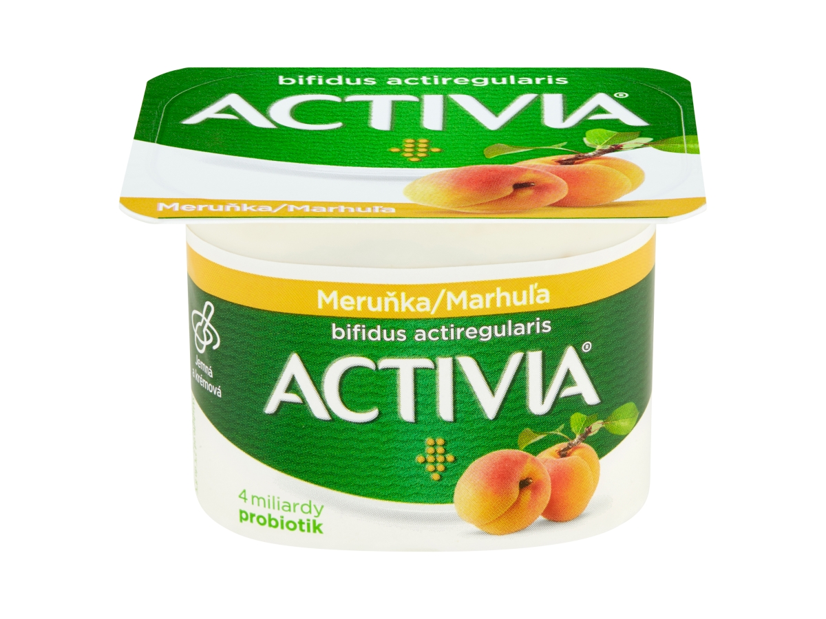 DANONE ACTIVIA jogurt marhuľa chlad. 8 x 120 g