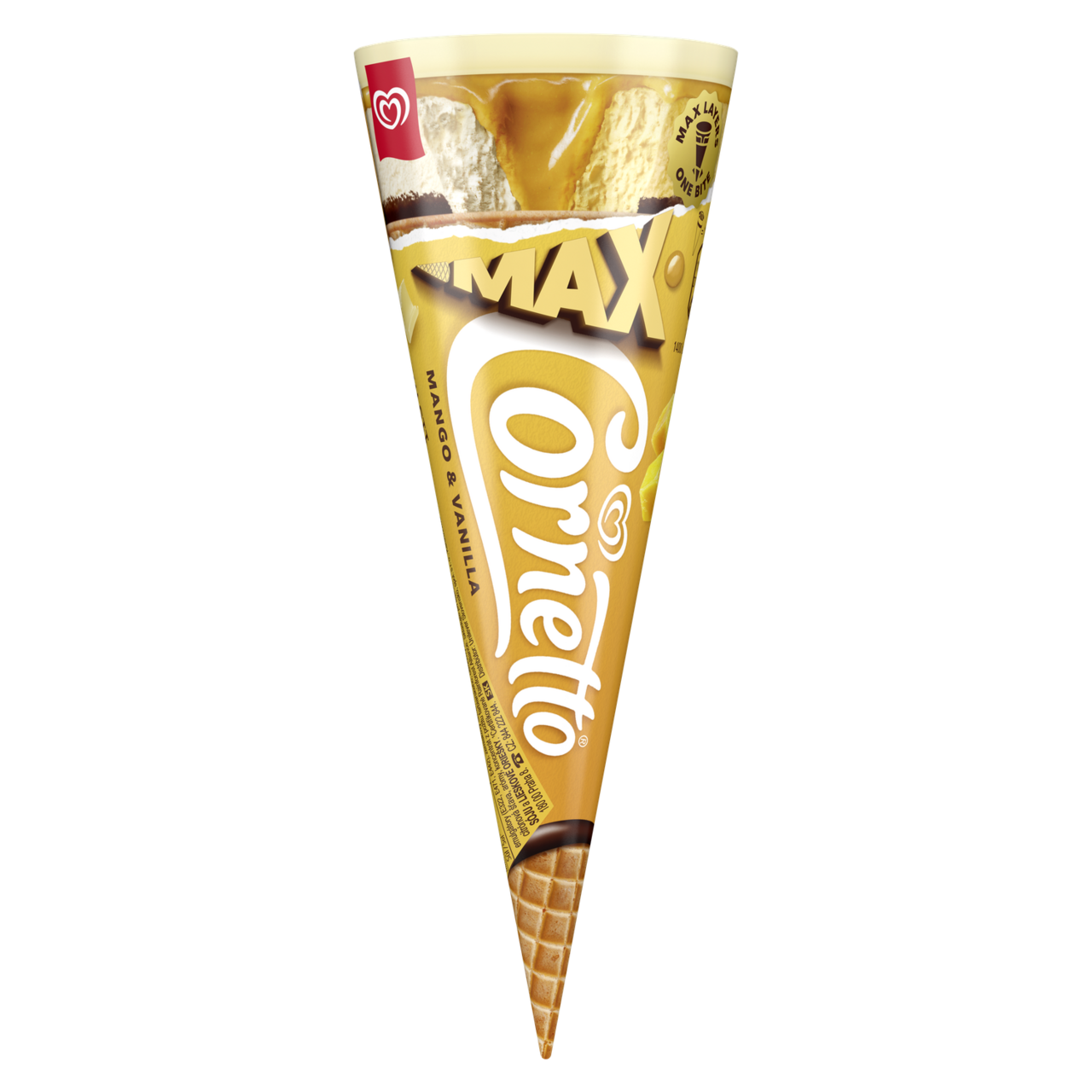 ALGIDA Cornetto Max mango nanuk mraz. 115 ml