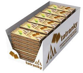 Tatranky obvodovo máčané čokoládové 42 x 33 g