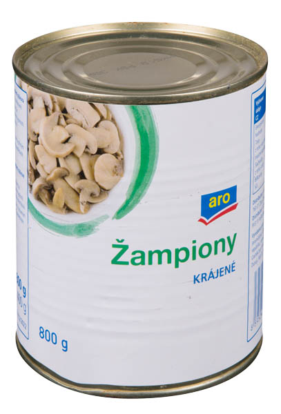 aro Šampiňóny krájané 6 x 800 g