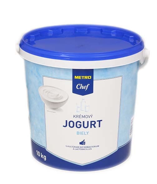 METRO Chef Jogurt krémový biely 3,5 % chlad. 10 kg