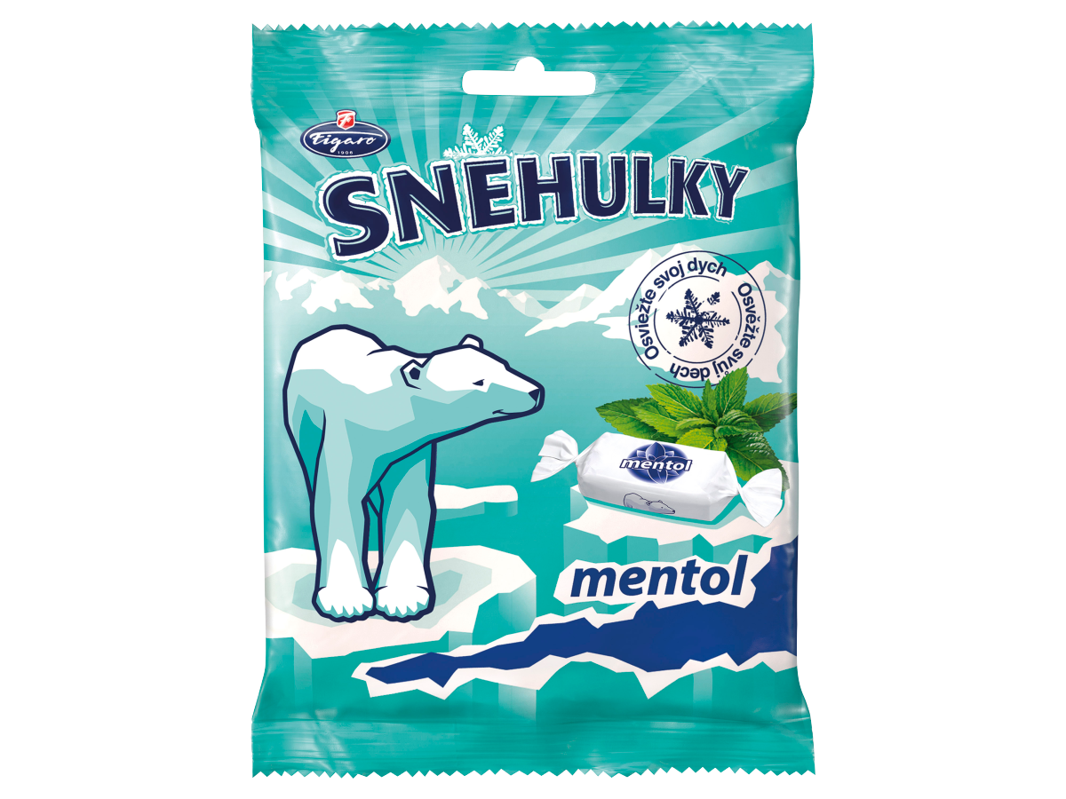 Snehulky mentol 8 x 90 g