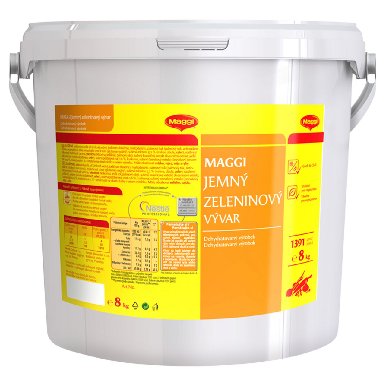 Maggi Zeleninový vývar jemný 8 kg