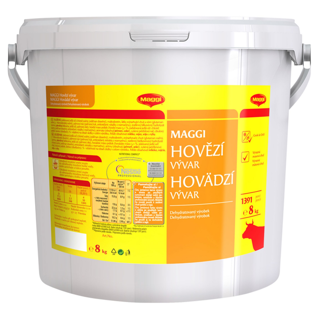 Maggi Hovädzí vývar 8 kg