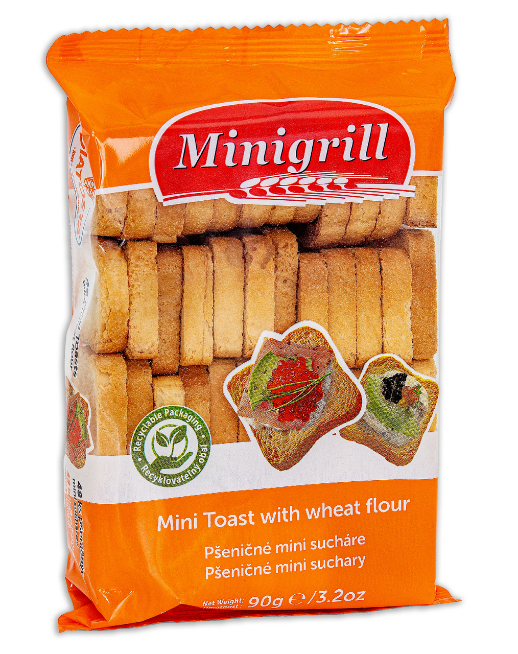 Diatosta Minigrill Sucháre pšeničné 90 g