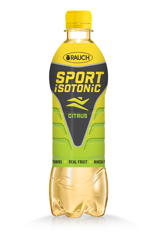 RAUCH ISOTONIC sport citrus 12 x 500 ml vratná PET fľaša