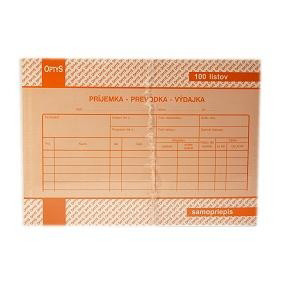 OPTYS Príjem-prevod-výdajka A5 NCR 5ks