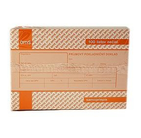 OPTYS Príjimový pokladničný doklad A6 NCR 5ks