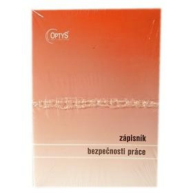 OPTYS Zápisník bezpečnosti práce A5/20 listov 5 ks