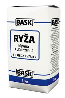 Bask Ryža guľatozrnná 10 x 1 kg