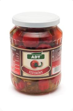 ADY Feferóny guľaté 8 x 610 g