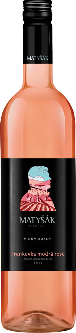 Matyšák Vinum Galéria Bozen Frankovka Modrá rosé 750 ml