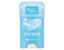 Secret Natural Unscented antiperspirant cream stick 1x40 ml