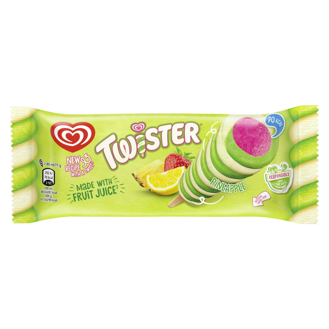 ALGIDA Twister Green mraz. 80 ml