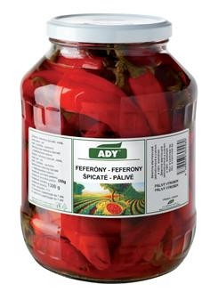 ADY Feferóny špicaté pálivé 1700 ml