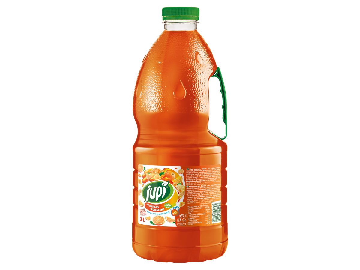JUPÍ sirup pomaranč 3 l