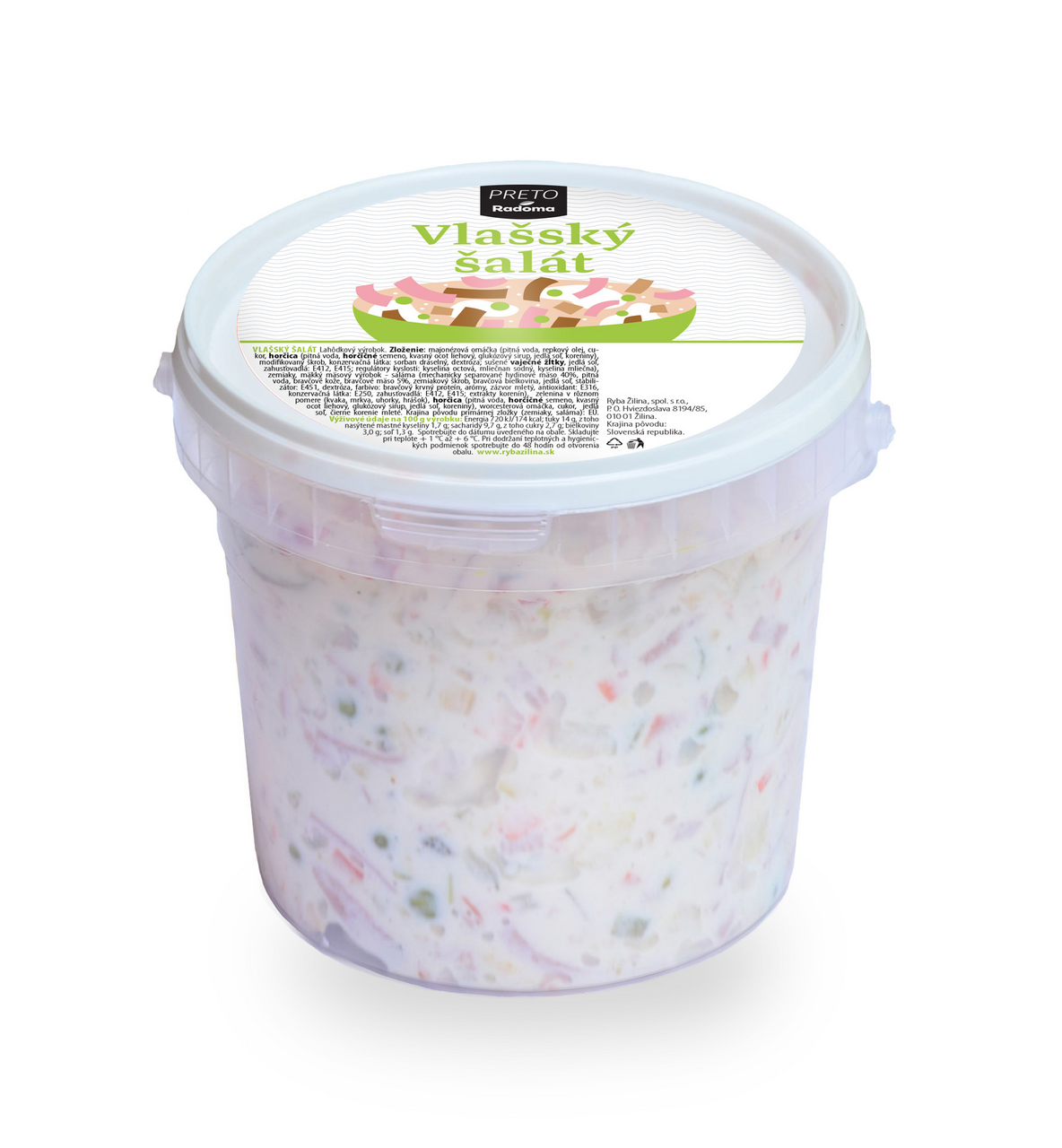 RADOMA Vlašský lahôdkový šalát chlad. 1 kg