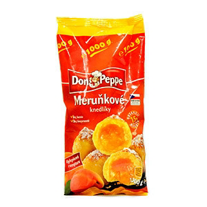 DON PEPPE Marhuľové knedle mraz. 1 kg
