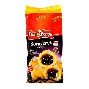 DON PEPPE Čučoriedkové knedle mraz. 920 g