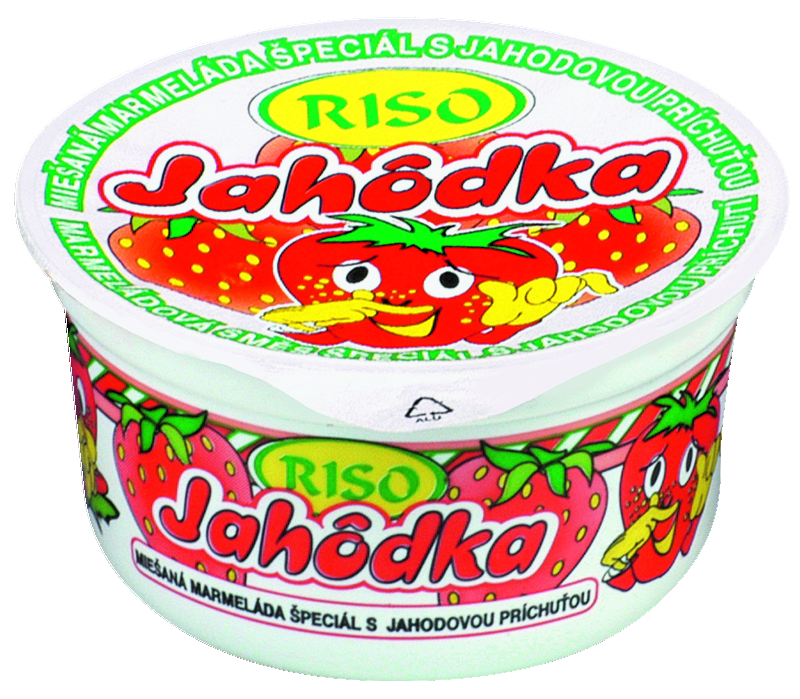 RISO jahôdka ovocná nátierka 9 x 250 g