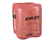Kinley Bitter Rose 4x330 ml PLECH