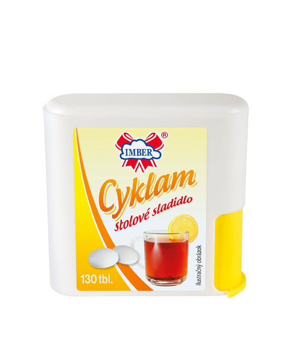 IMBER cyklamátové sladidlo 10 x 130 tabliet