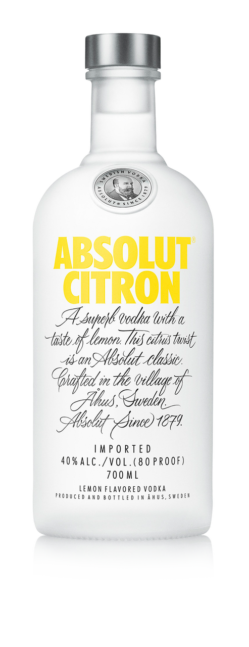 ABSOLUT Vodka citron/ citrón 40% 700 ml