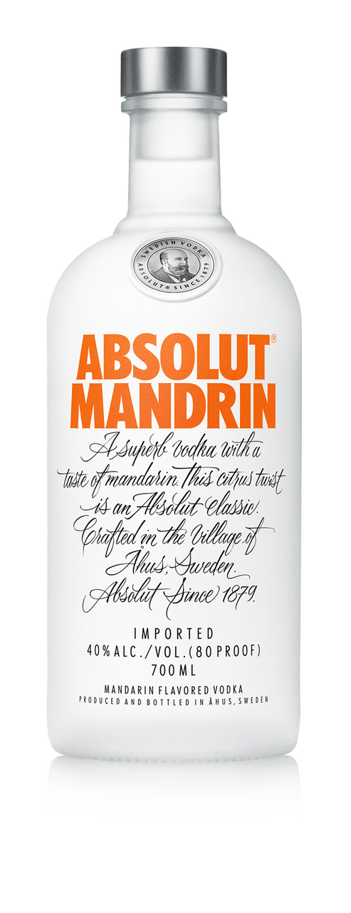 ABSOLUT Vodka mandarin/ mandarínka 40% 700 ml