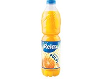 Relax Pulpy nápoj pomaranč 6x1,5 l PET